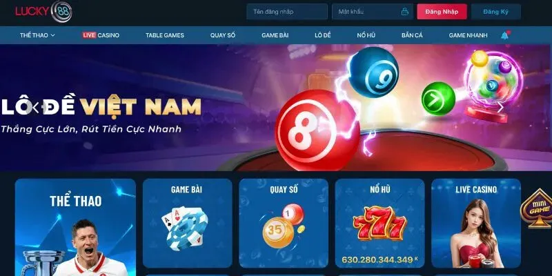 TOP 12 NHÀ CÁI UY TÍN NHẤT VIỆT NAM 2026 63 LUCKY88 - Sân chơi nên tham gia ngay hôm nay