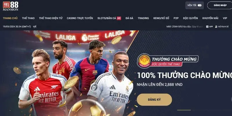 TOP 12 NHÀ CÁI UY TÍN NHẤT VIỆT NAM 2026 58 M88 - Nhà cái xanh chín và chuyên nghiệp