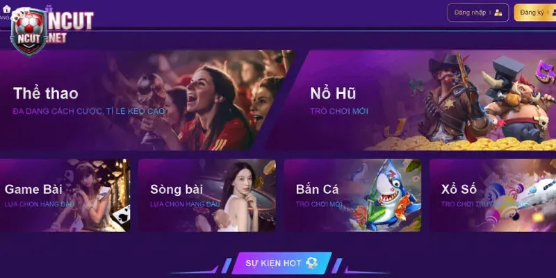 Giao diện VN86 đầy thân thiện