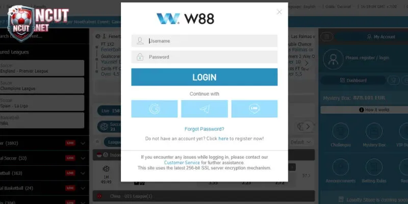 Quy trình đăng nhập tài khoản nhà cái cơ bản
