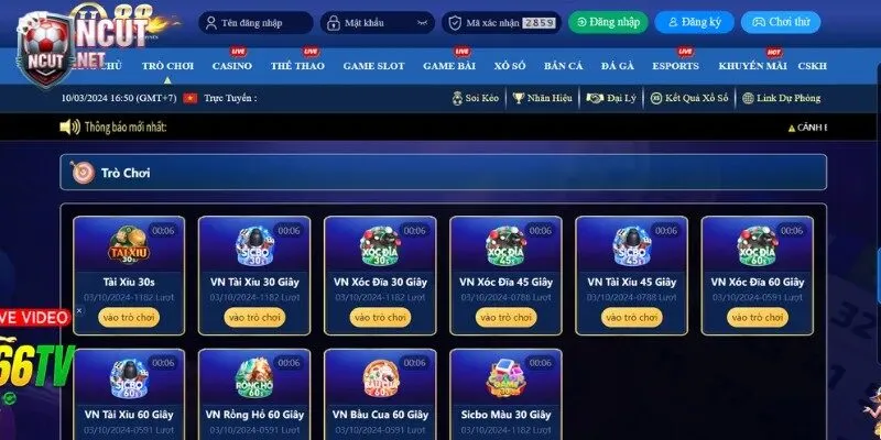 Sảnh trò chơi độc đáo