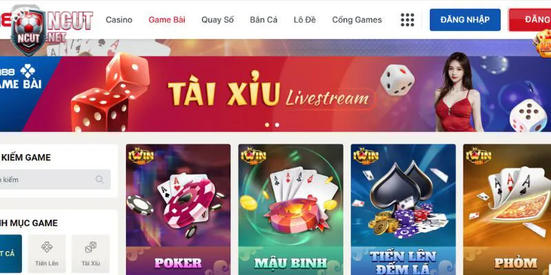 Sin88 Game bài đa dạng